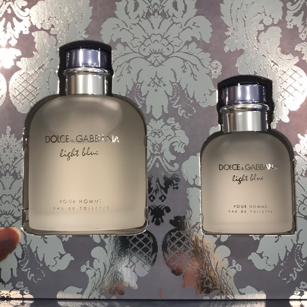 Men’s “Dolce & Gabbana” Light Blue Pour Homme